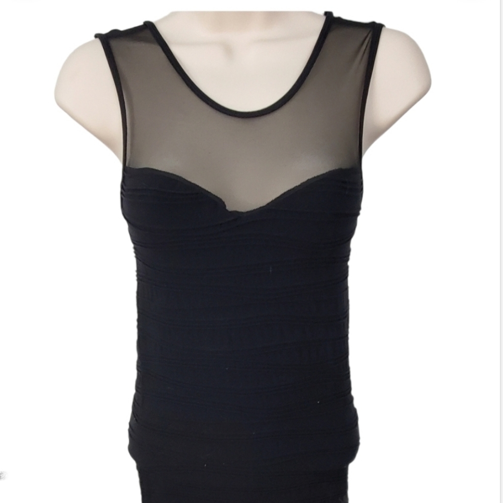 Soho Girls Black Bodycon Mini Dress One size fits most  XS - M *